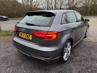 Used Audi A3 Sportback S-Line 2017 Grey Hatchback