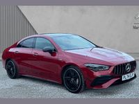 Used Mercedes CLA35 AMG Premium Plus 301 HP (221 kW) 2025 Red Coupe