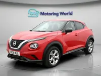 Usado Nissan Juke N-Connecta 113 HP (83 kW) 2021 Vermelho SUV