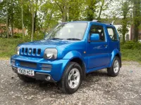 Usado Suzuki Jimny 85 CV (62 kW) 2009 Azul SUV