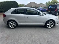 Used Audi A3 102 HP (75 kW) 2010 Silver Hatchback