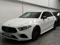 Used Mercedes A180 AMG Line Premium 2018 White Hatchback
