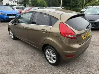 Used Ford Fiesta Zetec 70 HP (51 kW) 2012 Brown Hatchback