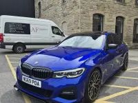 Used BMW 330e M Sport 450 HP (330 kW) 2019 Blue Sedan