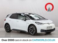 Used VW ID.3 Pro 150 kW (204 HP) 2020 White Hatchback