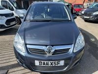 Used Vauxhall Zafira Elite 140 HP (102 kW) 2011 Blue MPV