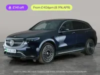 Used Mercedes EQC400 AMG Line Premium 300 kW (408 HP) 2020 Blue SUV