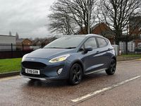 Used Ford Fiesta Active 100 HP (73 kW) 2019 Blue Hatchback