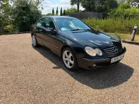 Used Mercedes CLK240 Avantgarde 2005 Black Coupe