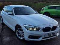 Used BMW 116 Comfort Edition 2016 White Hatchback