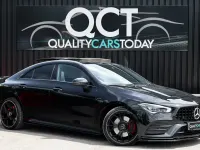 Used Mercedes CLA220 AMG Line Premium Plus 190 HP (139 kW) 2021 Black Coupe