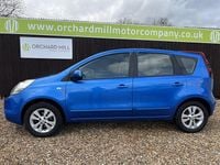 Used Nissan Note Acenta 88 HP (64 kW) 2010 Blue Hatchback