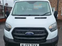 Used Ford Transit 130 HP (95 kW) 2022 White Cabriolet