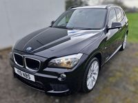 Used BMW X1 M Sport 184 HP (135 kW) 2012 Black SUV
