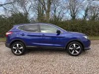 Used Nissan Qashqai N-TEC 115 HP (84 kW) 2015 Blue SUV