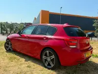 Used BMW 116 Sport Line 136 HP (100 kW) 2011 Red Hatchback
