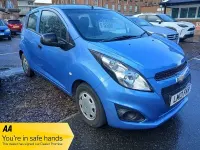 Used Chevrolet Spark LS 68 HP (50 kW) 2013 Blue Hatchback