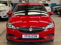 Used Vauxhall Astra 2016 Red Hatchback