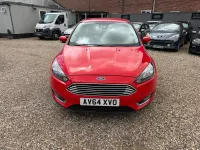 Used Ford Focus Titanium 125 HP (91 kW) 2015 Red Hatchback