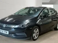 Used Vauxhall Astra S 110 HP (80 kW) 2016 Black Hatchback