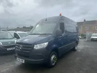 Used Mercedes Sprinter 161 HP (118 kW) 2019 Blue Van