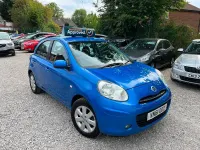 Used Nissan Micra Acenta 98 HP (72 kW) 2011 Blue Hatchback