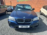 Used BMW X3 Impressive 184 HP (135 kW) 2011 Blue SUV