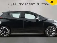 Begagnad Nissan Micra Acenta 92 HK (67 kW) 2022 Svart Halvkombi