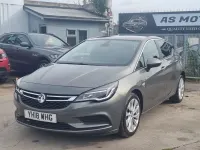 Used Vauxhall Astra 150 HP (110 kW) 2018 Grey Hatchback