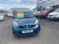 Used Nissan Micra Visia 2016 Blue Hatchback