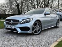 Used Mercedes C250 AMG line 2017 Silver Estate
