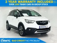 Used Vauxhall Crossland X Elite 130 HP (95 kW) 2018 White SUV