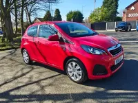 Used Peugeot 108 Active 2018 Red Hatchback