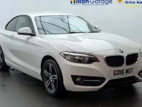 Used BMW 218 Sport Line 150 HP (110 kW) 2016 White Coupe