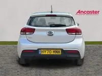 Used Kia Rio 84 HP (61 kW) 2020 Silver Hatchback