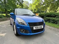 Used Suzuki Swift Sport 2012 Blue Hatchback