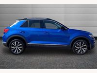 Used VW T-Roc Design 150 HP (110 kW) 2018 Blue SUV