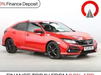 Used Honda Civic Sport 182 HP (133 kW) 2021 Red Hatchback