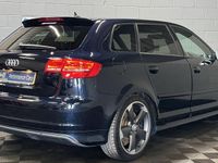 Begagnad Audi S3 Sportback Black Edition 2012 Blå Halvkombi