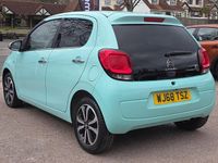 Used Citroën C1 Flair 71 HP (52 kW) 2018 Green Hatchback