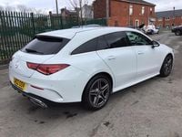 Used Mercedes CLA200 Shooting Brake AMG line 2022 White Estate