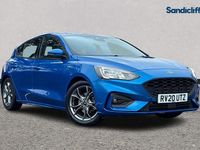 Used Ford Focus ST-Line 125 HP (91 kW) 2020 Blue Hatchback