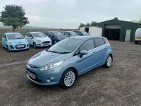 Used Ford Fiesta Titanium 2010 Blue Hatchback
