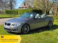Begagnad BMW 320 Cabriolet Sport Line 184 HK (135 kW) 2012 Grå Cab