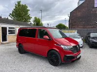 Used VW T6.1 Startline 150 HP (110 kW) 2020 Red Van