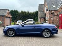 Used Audi A5 Cabriolet S-Line 2019 Blue Cabriolet