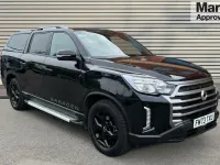 Usado SsangYong Musso 187 HP (137 kW) 2023 Preto Pickup
