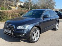 Used Audi Q5 S-line plus 190 HP (139 kW) 2016 Blue SUV