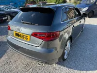 Used Audi A3 S-Line 2014 Grey Hatchback