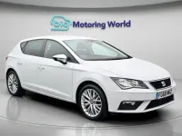 Used Seat Leon SE Dynamic 115 HP (84 kW) 2018 White Hatchback